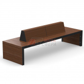 Скамейка Линарес 250х80 двусторонняя