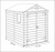 Сарай Манор (Manor) 6x8 DD